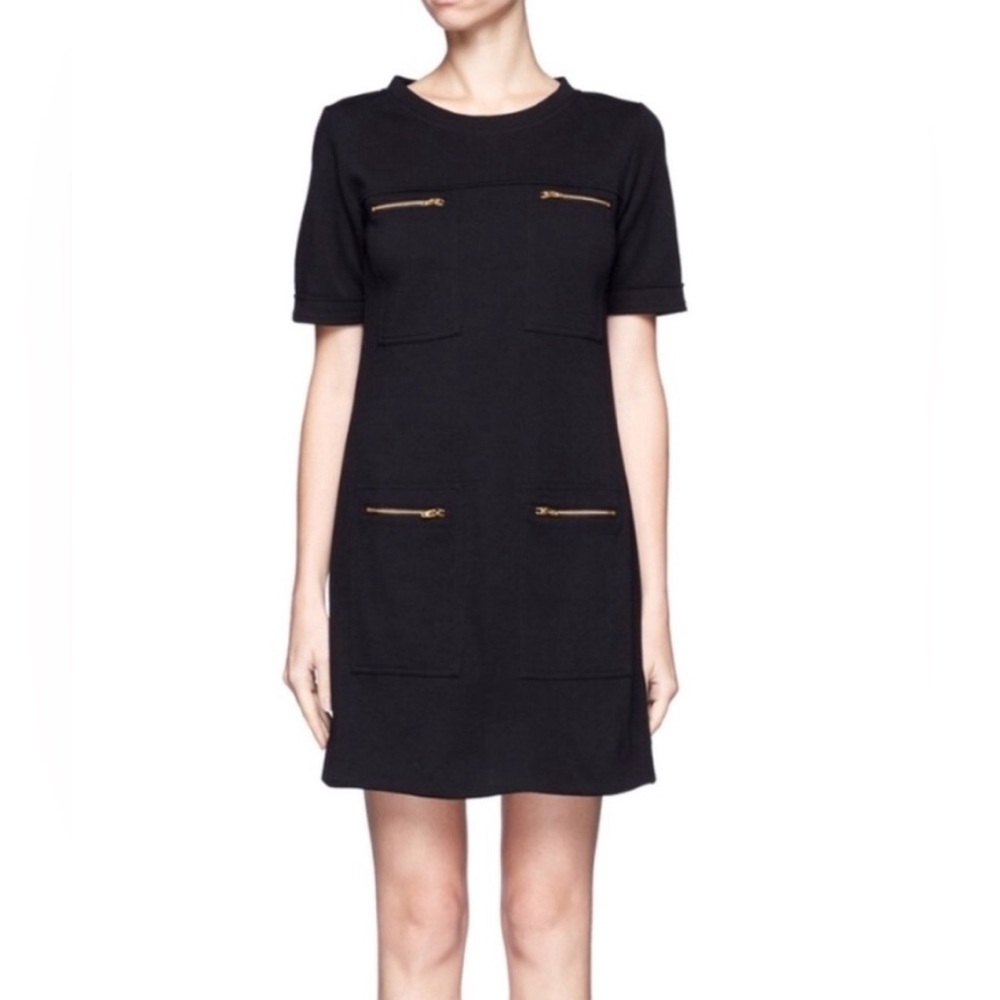 SALE! J crew zip pocket short sleeve mini dress Size 2